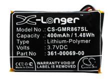 Batteri till Garmin 010-11867-10 mfl.