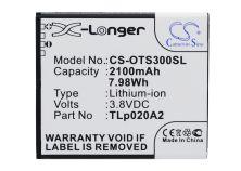 Batteri till Alcatel 5065W-2DALUS2 mfl.