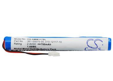Batteri till Garmin 010-01248-00, Garmin 010-12117-10