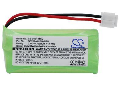 Batteri till At&t 3101, Clarity 50613.002, Detewe BeeTel 2000, Ge 25210 mfl.