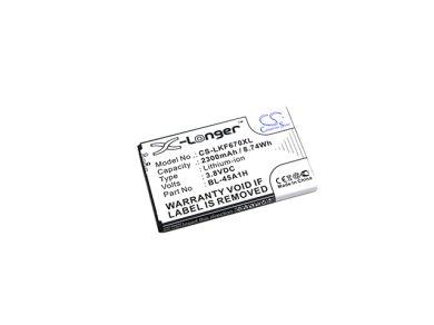 Batteri till Lg F670, Lg BL-45A1H