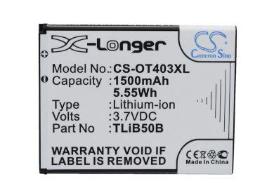 Batteri till Alcatel One Touch S Pop, Alcatel CAB60B0000C2