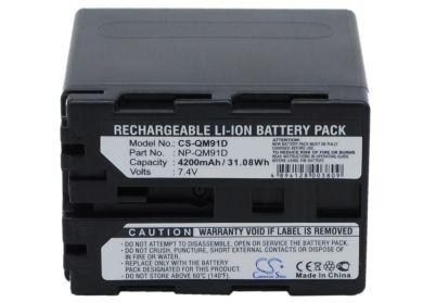 Batteri till Sony CCD-TRV108, Sony NP-QM91D