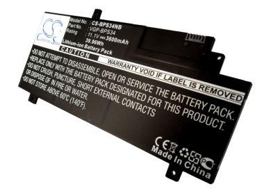 Batteri till Sony F15A16, Sony VGP-BPS34