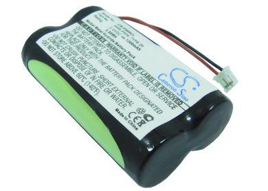 Batteri till At&t 509, Gp 60AAS3BMX, Panasonic KX-TG2650N, Radio Shack 23-9091 mfl.