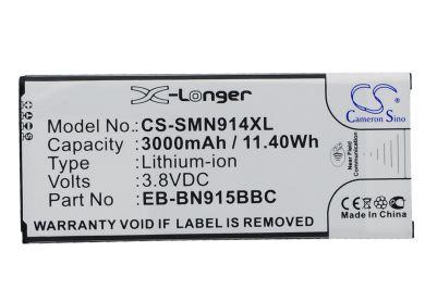 Batteri till Samsung Galaxy Note Edge, Samsung EB-BN915BBC