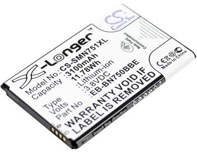 Batteri till Samsung Galaxy Note 3 Mini, Samsung EB-BN750BBC