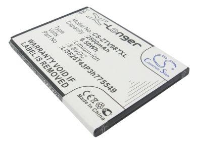 Batteri till Amazing A6, Zte Grand X Quad, Zte Li3825T43P3h775549