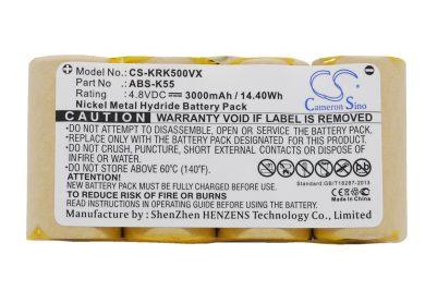 Batteri till Karcher 1.258-116.0, Karcher ABS-K55