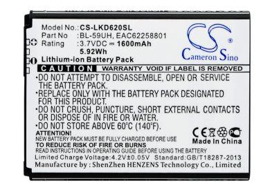 Batteri till Lg D315, Lg BL-59UH