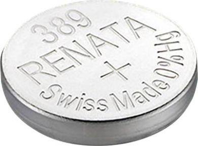 389, 1.55V 11.6x3.1 mm, Silveroxid