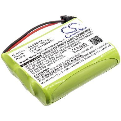 Batteri till At&t 24032X, Bell Phone 31001, Casio CP-1218, Cobra 213021-N-001 mfl.
