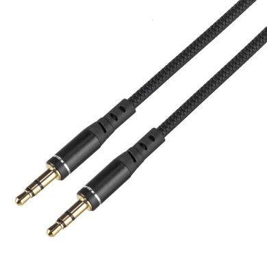 Ljudkabel (AUX) med två stycken 3.5 mm kontakter (hane).