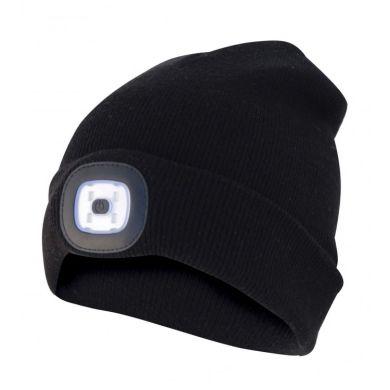 Mössa med inbyggd LED-lampa, Velamp, 100 lumen