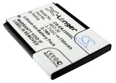 Batteri till Sony Ericsson J300, Sony Ericsson BST-36