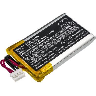 Batteri till Delorme AG-008727-201, Delorme MYT783968