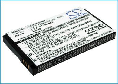 Batteri till Cricket Chorus, Zte Chorus, Zte Li3710T42P3h553457-NTC