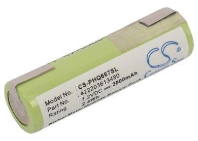 Batteri till Grundig 8825, Norelco HQG 265, Philips 5810XL, Remington F-4790 mfl.