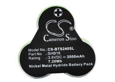 Batteri till Babyliss T24B, Remington HC-352, Scherna T44, Babyliss SHB16