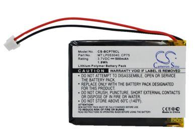 Batteri till Binatone iDect X2i, Idect M1, Binatone MT LP053040, Idect MT LP053040 mfl.