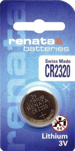CR2320, 3V 23x2 mm, Lithium