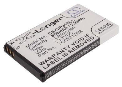 Batteri till Cisco Linksys WIP310, Cisco CIW31ZBR