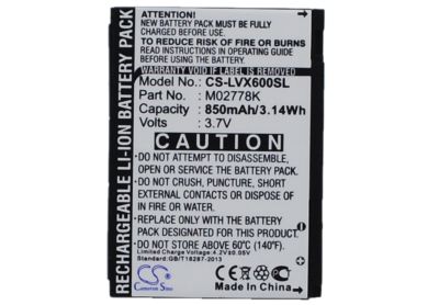 Batteri till Lg Lotus, Sprint Lotus LX600, Lg LGIP-490A