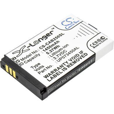 Batteri till Cat B25, Caterpillar B25, Jcb Toughphone Sitemaster 2, Cat UP073450AL mfl.