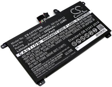 Batteri till Lenovo T570, Lenovo 00UR891