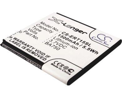 Batteri till Sony Ericsson Anzu, Sony Ericsson BA750