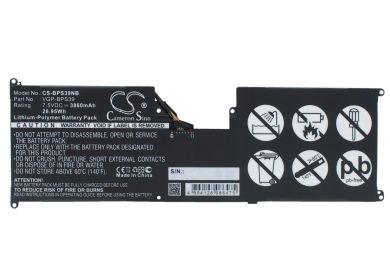 Batteri till Sony SVT11213CGW, Sony VGP-BPS39