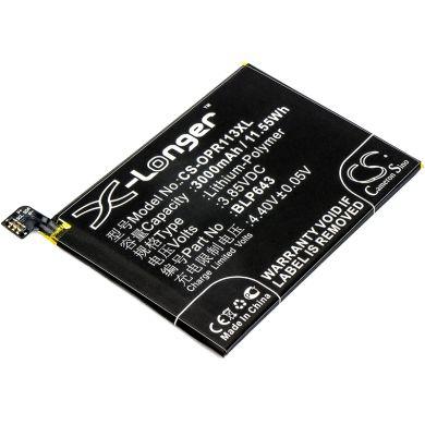 Batteri till Oppo CPH1719, Oppo BLP643