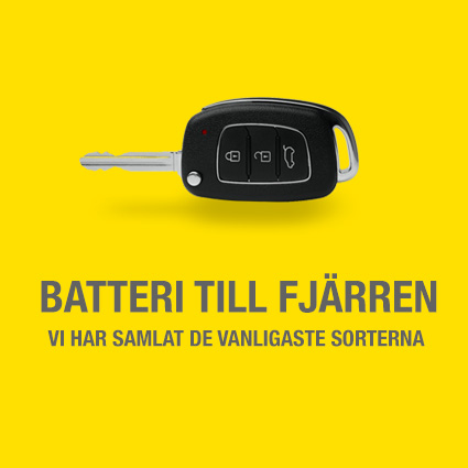 Batteri till bilnyckel